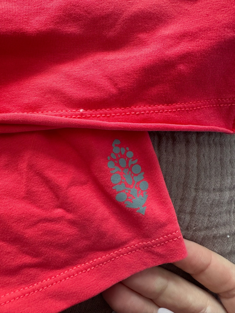 Free People Movement Coral Pink Activewear Set Top & Shorts Size Large - Picture 4 of 4